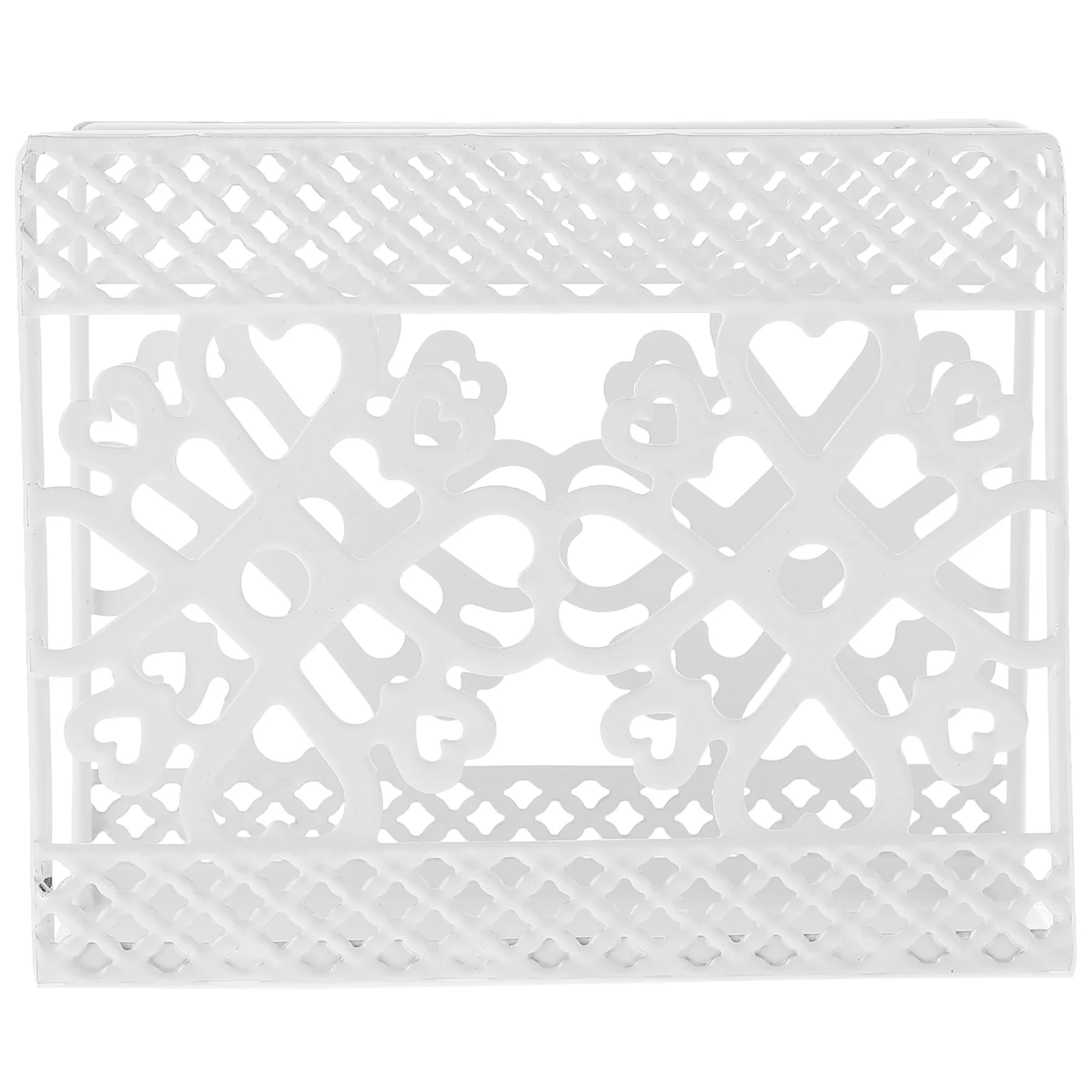 

Heart Shaped Holder Iron Tissue Hotel Tissue Rack Storage Rack for Kitchen Dining Table Home Hotel Practical Gift Idea