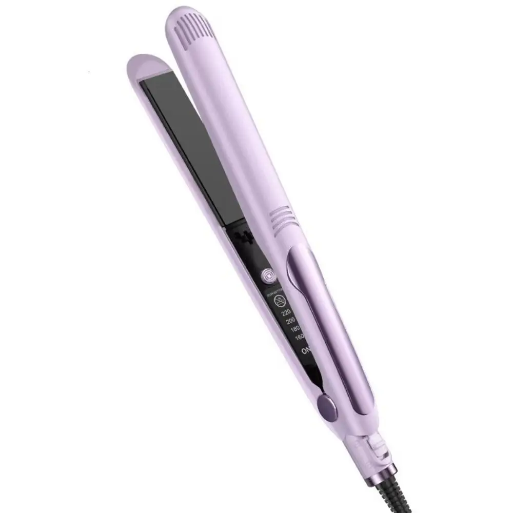 

Mini Dual Purpose Curling Iron Less Frizz 2 in 1 Hair Crimper Multi Styling Shinier Hair Straightener Short and All Hair Types