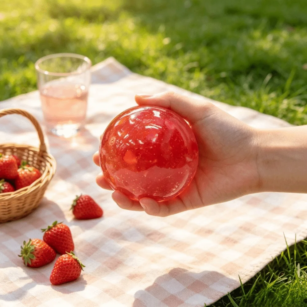 Fidget Fruit Smoothie Design Fruit Ice Squishy Slow Rebound Soft Fruit Slush Squishy Fun Cute Cracking Squishy Party