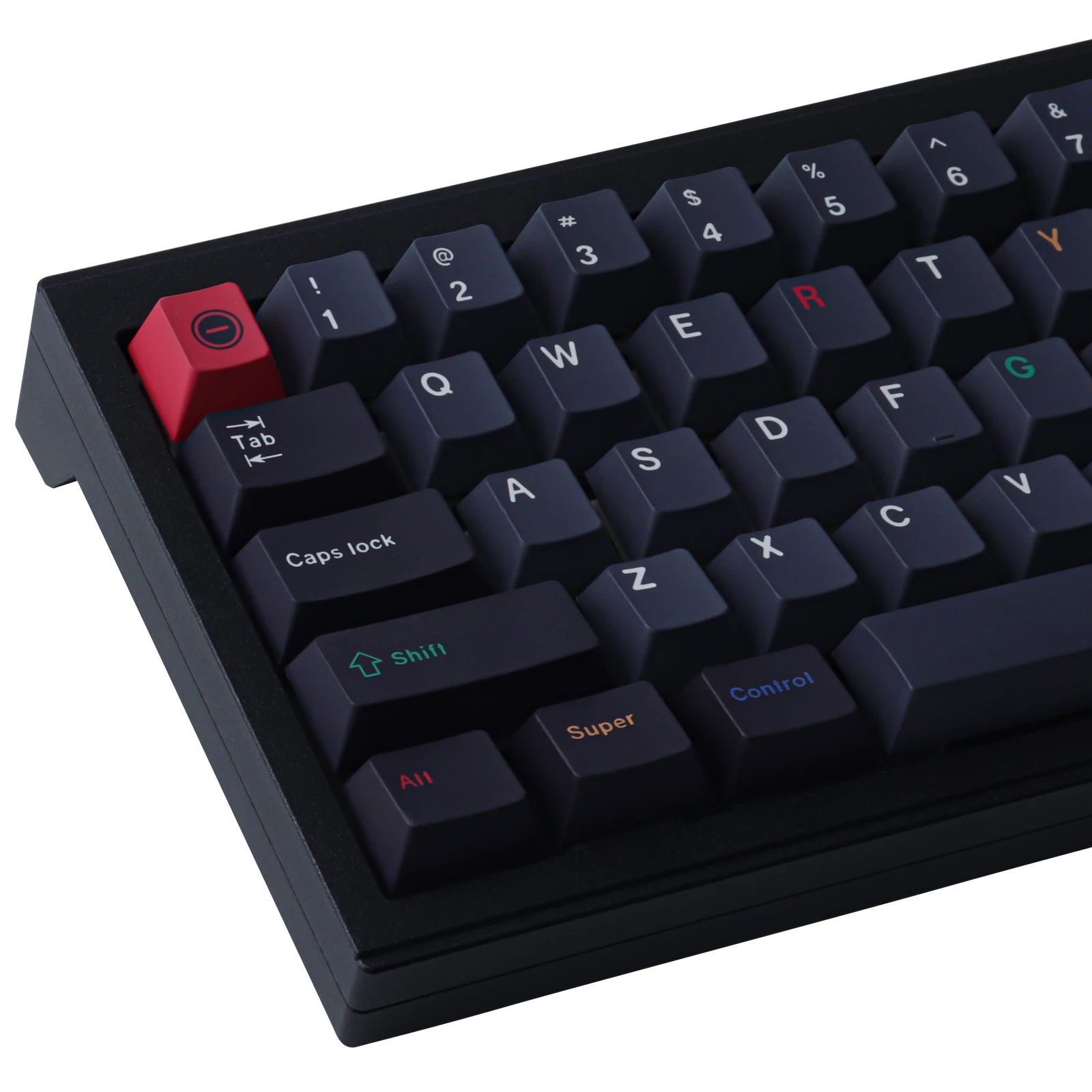 

RETRO DARK LIGHTS Keycaps Cherry Profile PBT Dye Sublimation Mechanical Keyboard Keycap For MX Switch ISO Enter 61/64/75/84/87