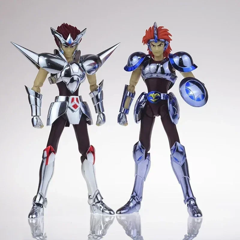 

In Stock CS Model Saint Seiya Myth EX Centaur Babel Auriga Capella Silver Zodiac Knight Movable Figure Model