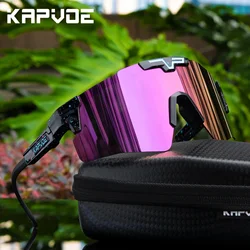 Kapvoe Cycling Sunglasses Cycling Glasses Polarized MTB Bicycle Goggles UV400 Bike Eyewear Man Sports Outdoor Running Glasses