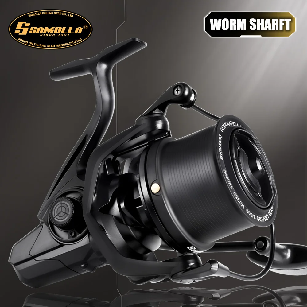 SAMOLLA longue portée moulinet de filature ver Sharft série 8000-14000 moulinets de pêche de Surf 25kg traînée Max eau salée grand moulinet poisson Pesca