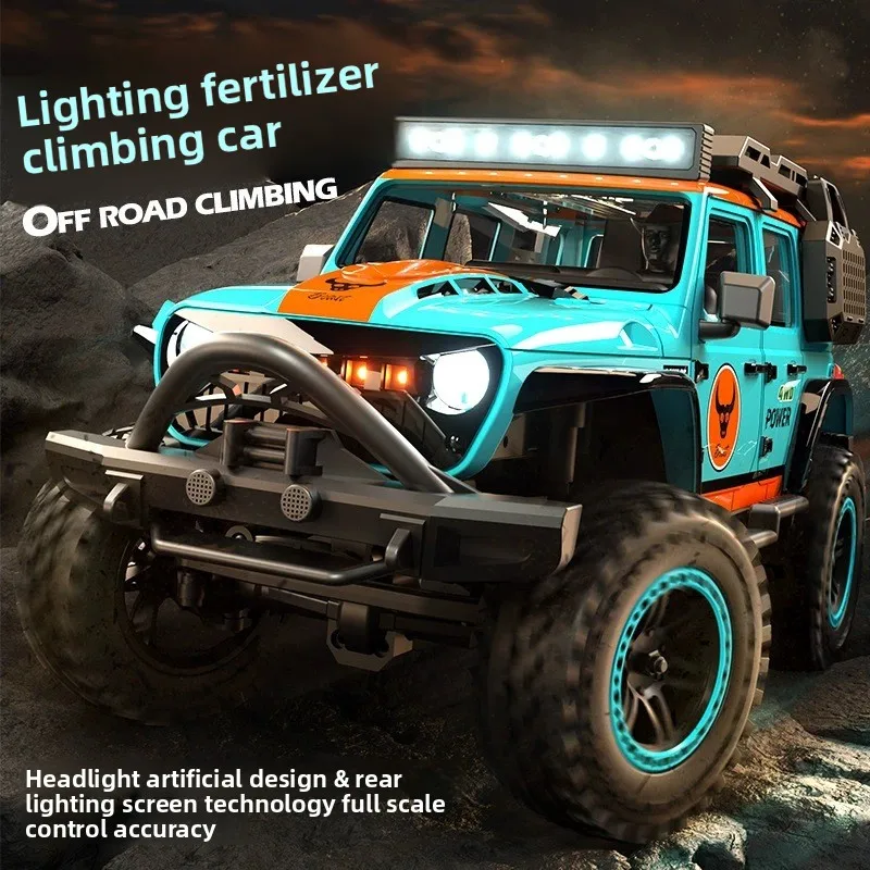 카와이 장난감 자동차 재미있는 선물-업그레이드 1:20 풀 스케일 4WD Rc 트럭, 브러시리스 클라이밍 오프로드 Rc 자동차, 몬스터 트럭, 어린이를 위한 장난감