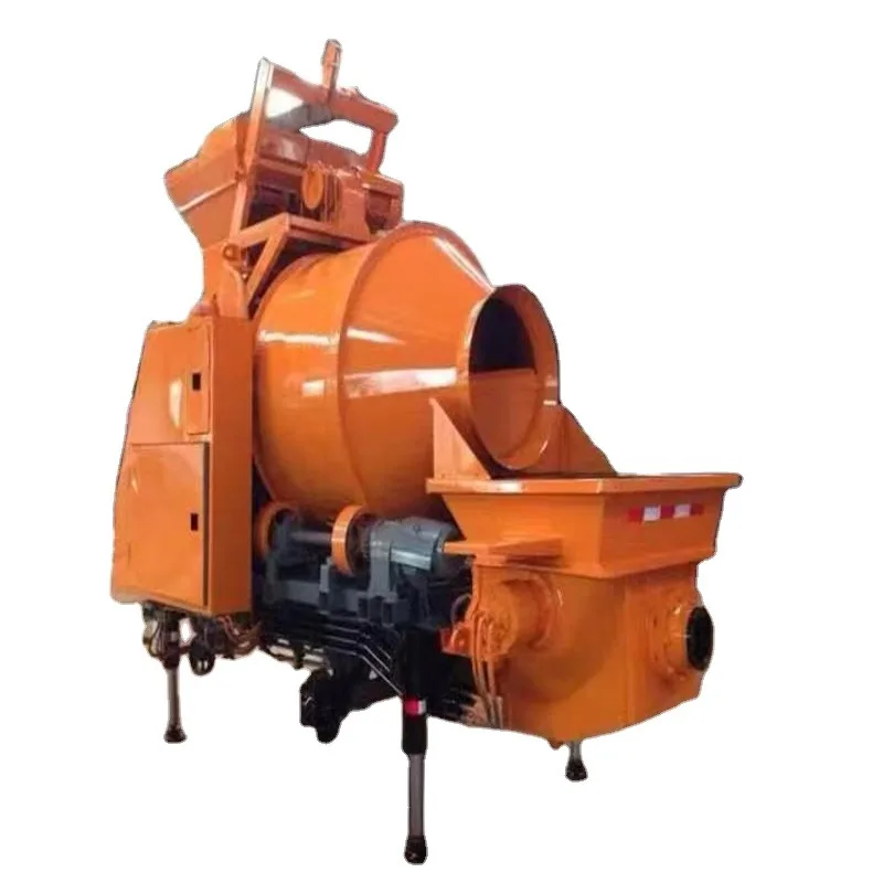 Factory Price Construction Concrete Mixer Pump Machine 30m3/h Capacity Diesel Concrete Mixer Pump Mixing Grit Pump