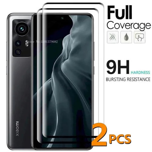 샤오미 12, 12X, 12 프로용 전체 커버 강화 유리 스크린 보호대 