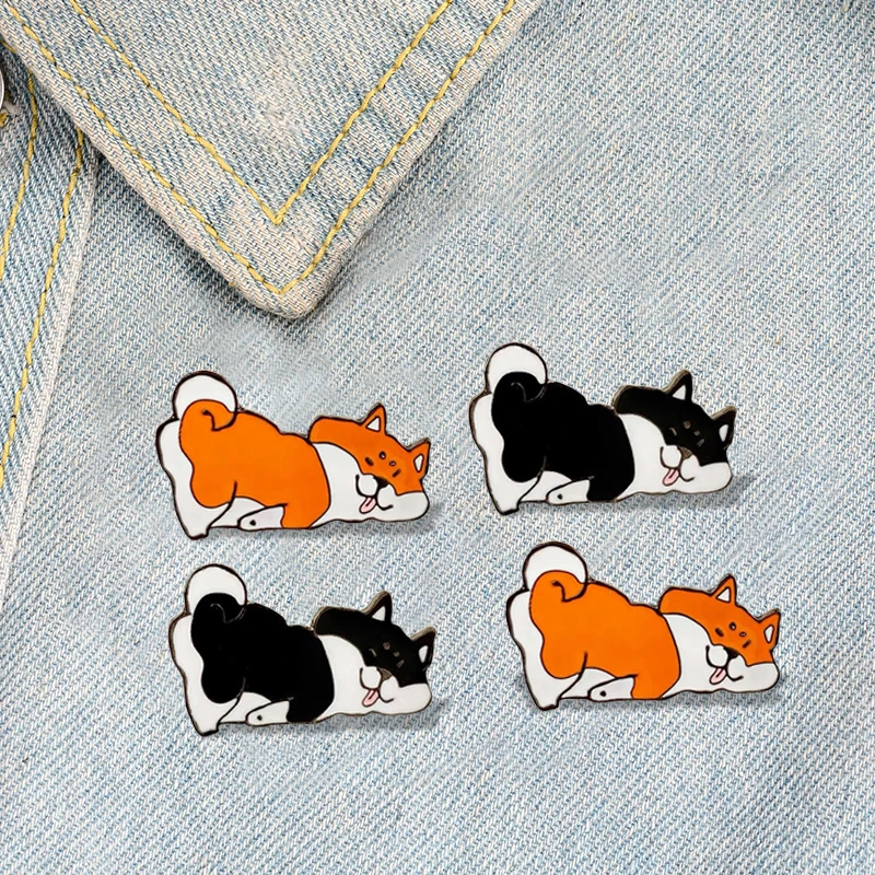 Озорная-doge-эмалированная-заколка-Шиба-ину-броши-на-лацкан-металлические-значки-искусственный-подарок-для-детей-друзей