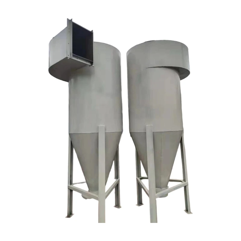 Vertical Multi-cyclone Dust Separator Low Resistance Industrial Dust Collector For Sanding Grinding Dust Removal