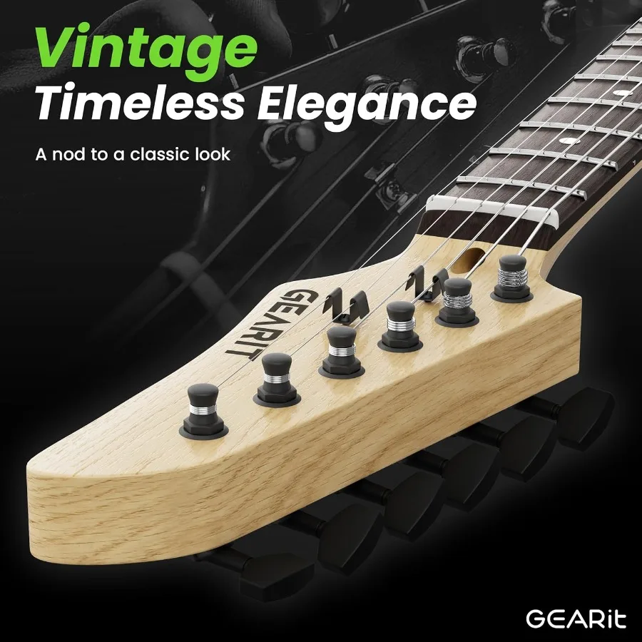 39 بوصة كامل الحجم كانيون سلسلة طقم جيتار كهربائي حزمة ث مكبر للصوت HSS لاقط مع لفائف سبليت كاتب عدة مع موالف Gig Ba #5