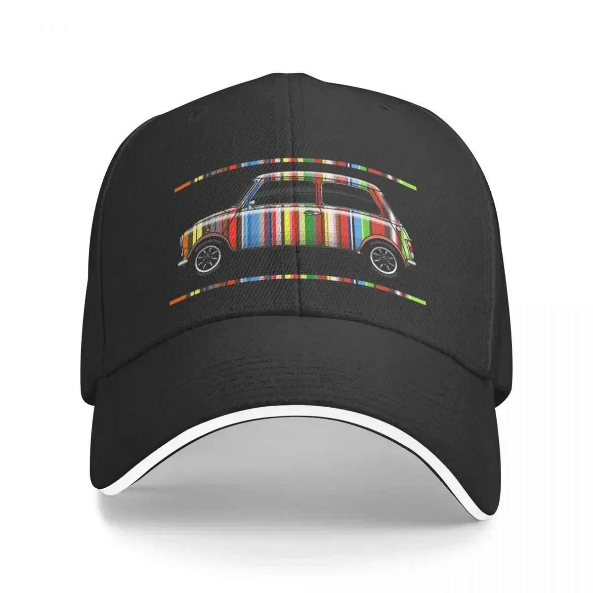 My drawing of the cool british utility vehicle with designer's stripes Baseball Cap Visor Beach Rugby Caps For Women Men's