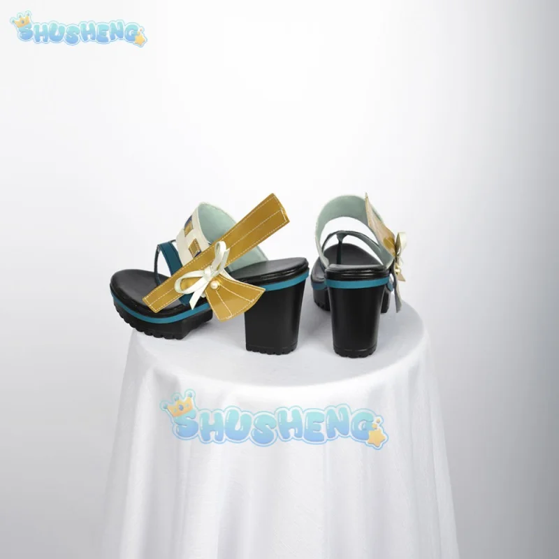 원신 임팩트 코스프레 애니메이션 캐릭터 소품 신발, 야에 미코 동료