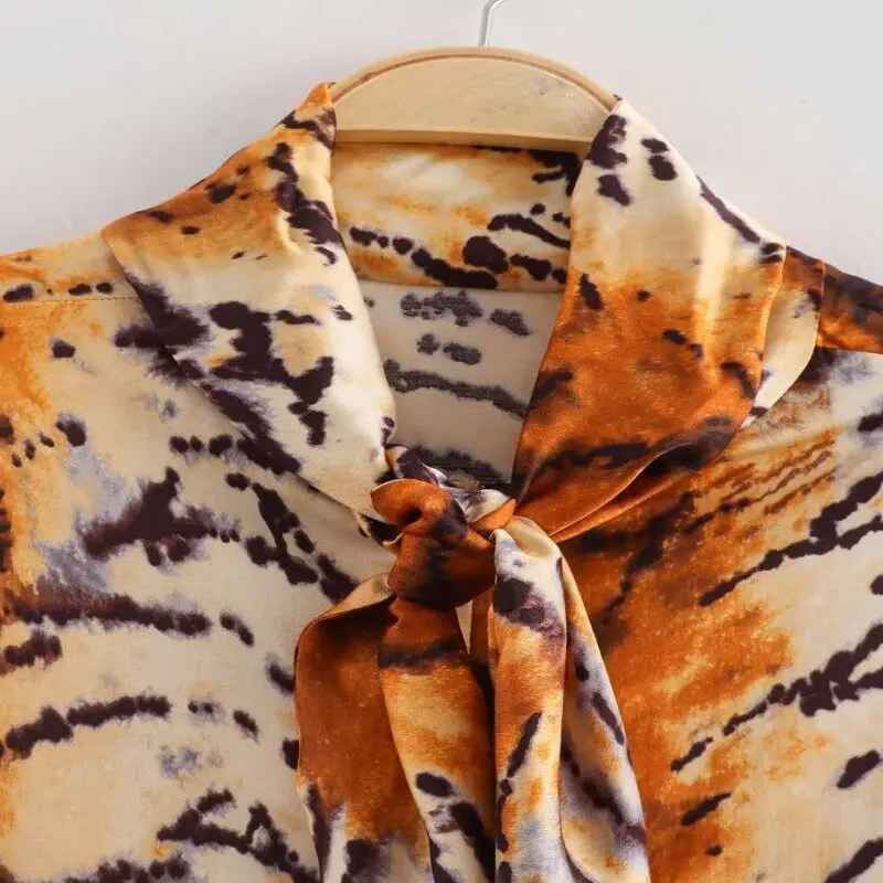 Automne 2024 nouveau femmes Faion Design Animal imprimé léopard Dr polyvalent longue Sve robe cintrée Ele Sle 8624026