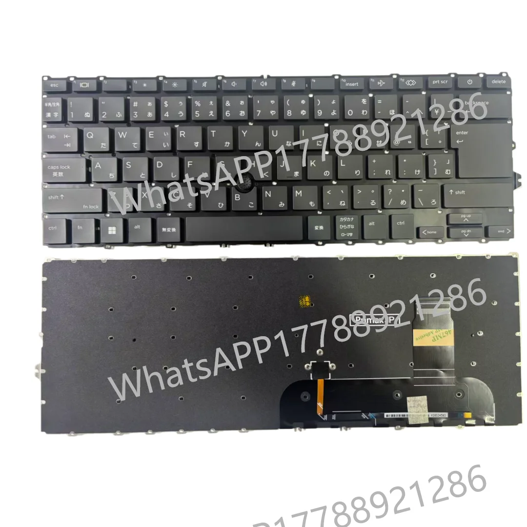 Nuevo teclado japonés JP retroiluminado para HP EliteBook 745 G7 745 G8 840 G7 840 G8