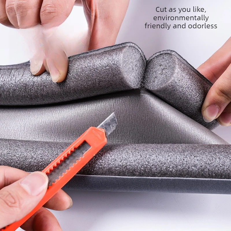 1 Door Bottom Door Seam Sealing Strip Under the Door Thickened Sound Insulation Bug Proof Windproof Dust Household Door Bedroom