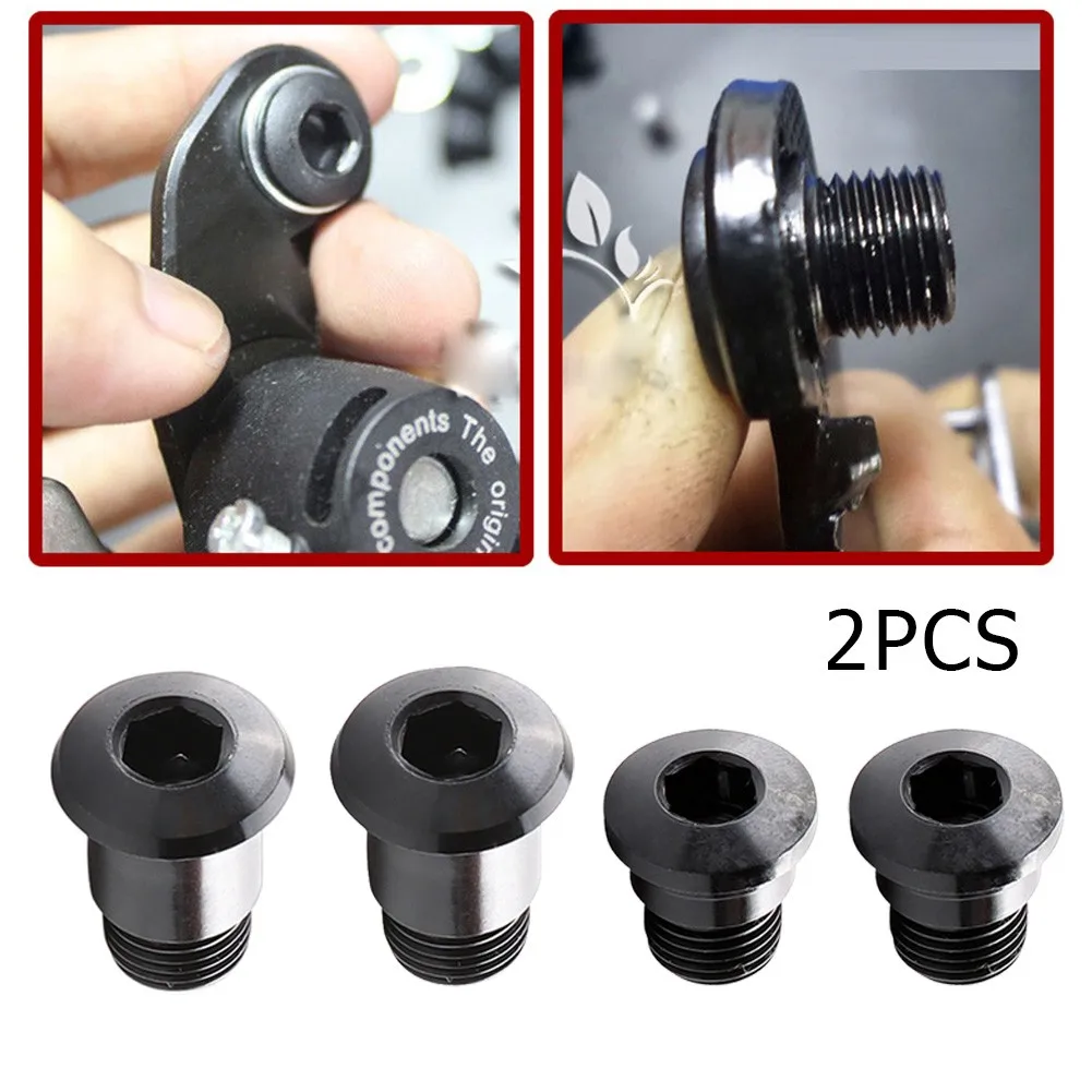 2pcs Bike Rear Derailleur Fixing Bolts MTB Jockey Wheel Screws Aluminum Alloy Bike Repair Parts For TZ50 /TX35 Rear Derailleur