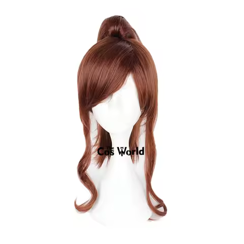 Sailor Jupiter Kino Makoto 60cm Long Anime Cosplay Wigs Fiber Heat Resistant Synthetic Hair + Wig Cap