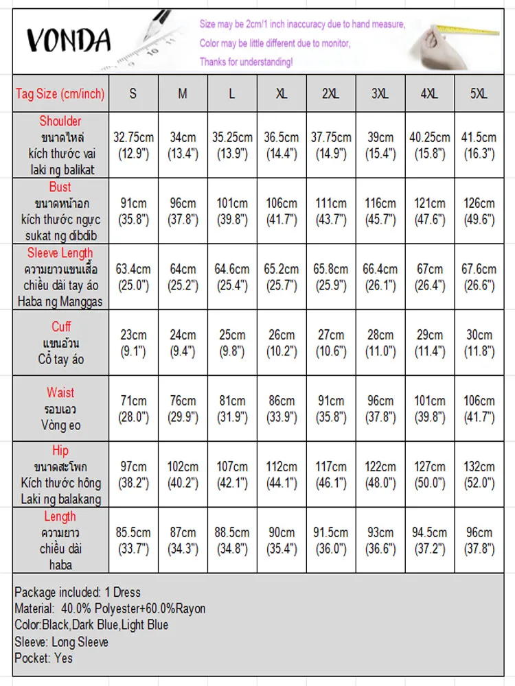 VONDA Elegant Plaid Dress Women Patchwork Ruffled Mini Sundress 2025 Autumn Long Sleeve Buttons Casual Buttons Party Vestidos