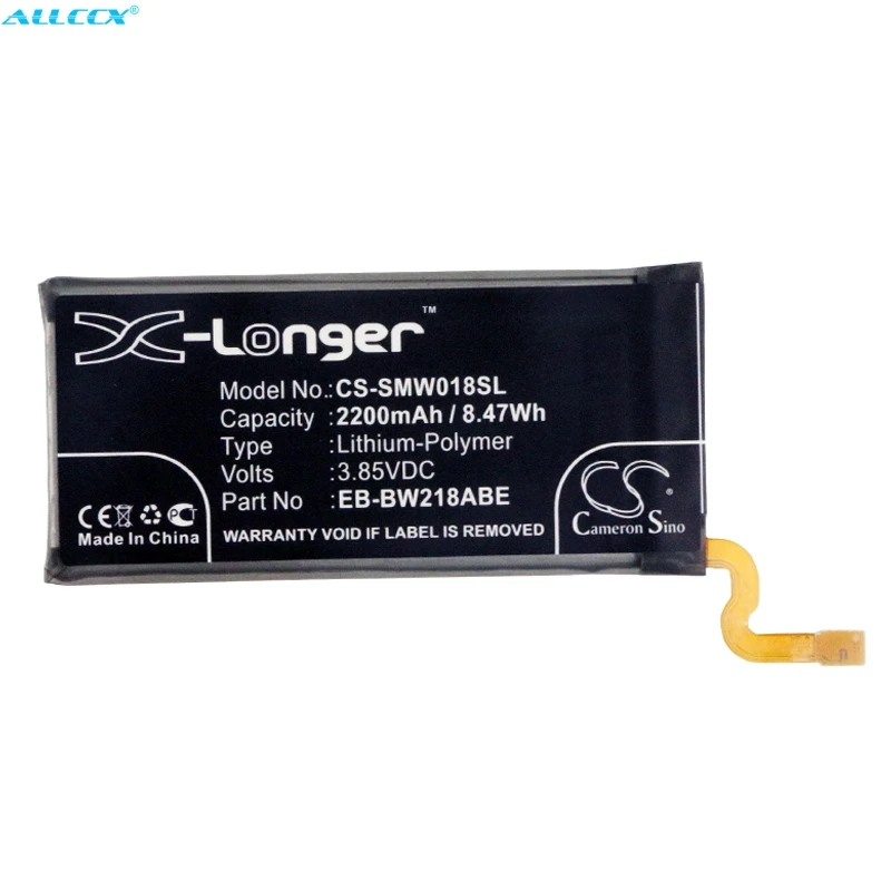 Cameron Sino 2200mAh Battery EB-BW218ABE for Samsung Galaxy Golden 5, SM-W2018, SM-W2018 World Flagship