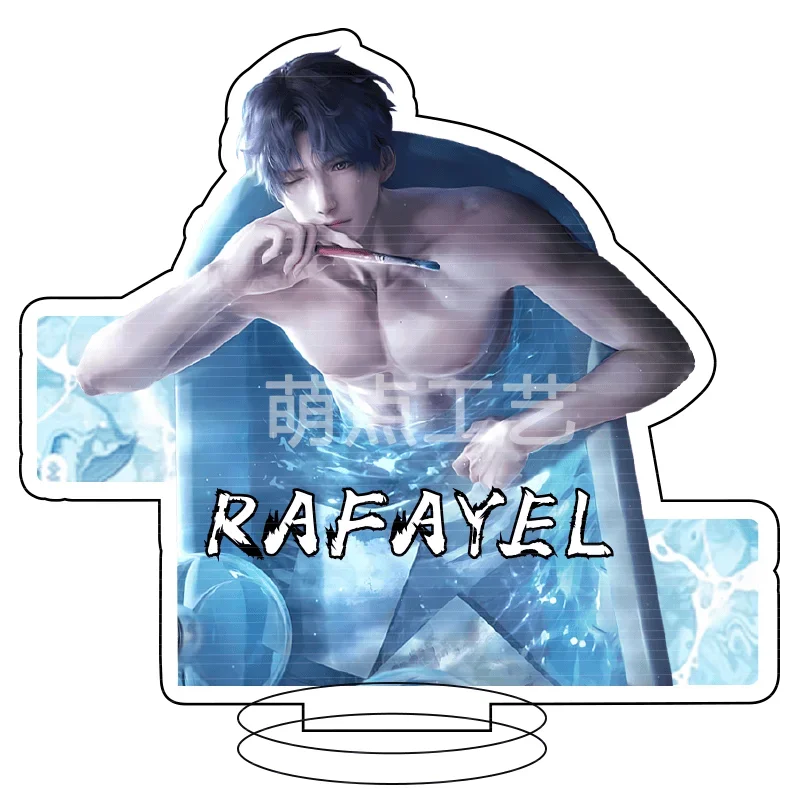 

Anime Love and deepspace Rafayel Zayne Xavier Cosplay Wire winder acrylic standing sign Gift