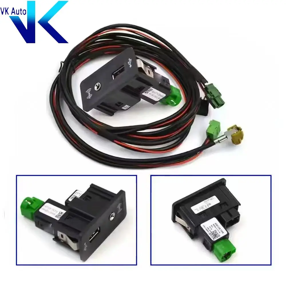 5Q0035726E CarPlay Media USB AUX Schalter MIB2 MDI USB AMI Adapter Stecker Buchse 5Q0 035 726 E Für Golf 7 MK7 VII Für Passat B8 – Detail 3