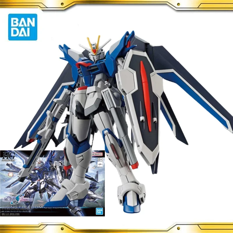 

В наличии оригинальные Bandai GUNDAM HGCE RISING FREEDOM GUNDAM ПВХ аниме фигурки коллекционные фигурки модель игрушки для мальчиков подарок