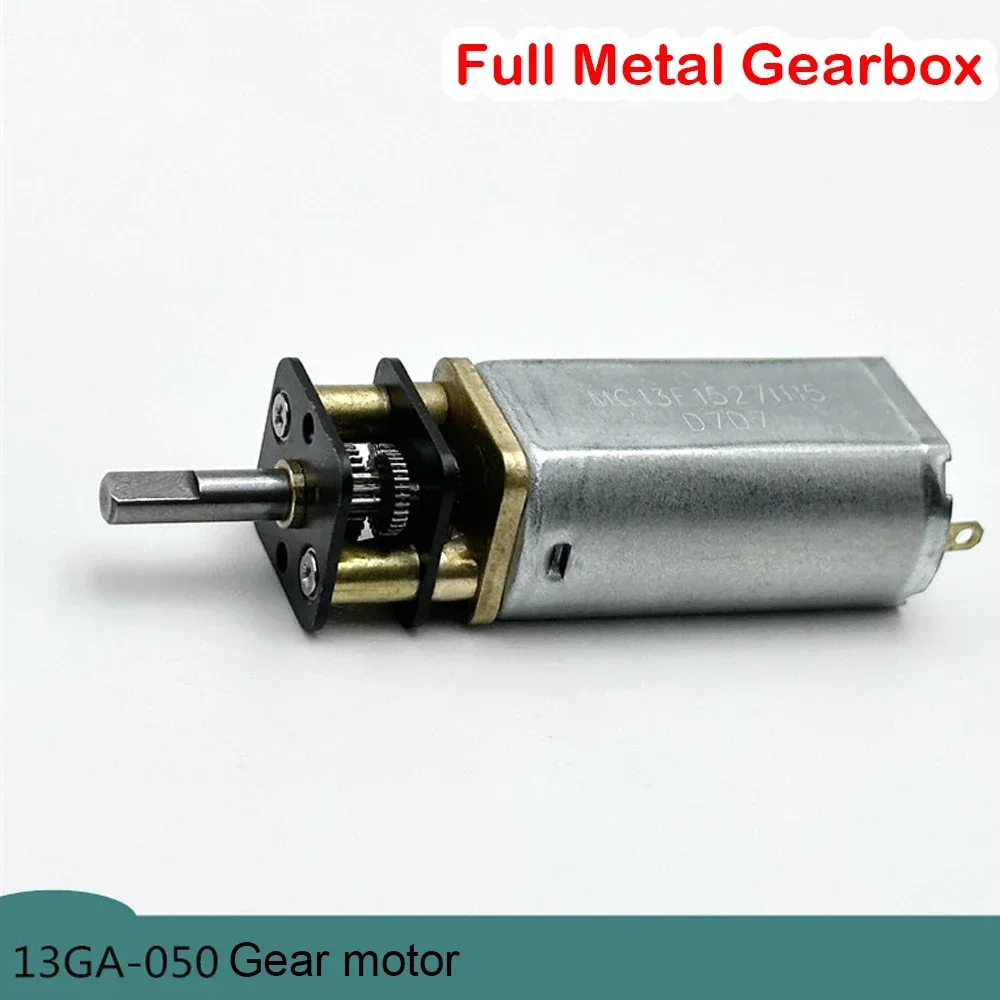 Mini 16MM 050 Gear Motor DC 3V-5V 3.7V 4.2V 138RPM-230RPM Slow Speed Large Torque Engine D-Shaft Reduction Robot Electric Lock