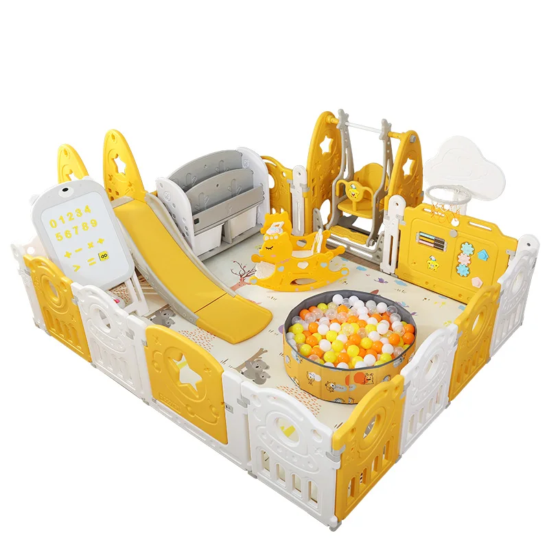 Cerca de segurança para bebês, Drop-Resistant, Protective Amusement Park, Indoor Game, Hxl