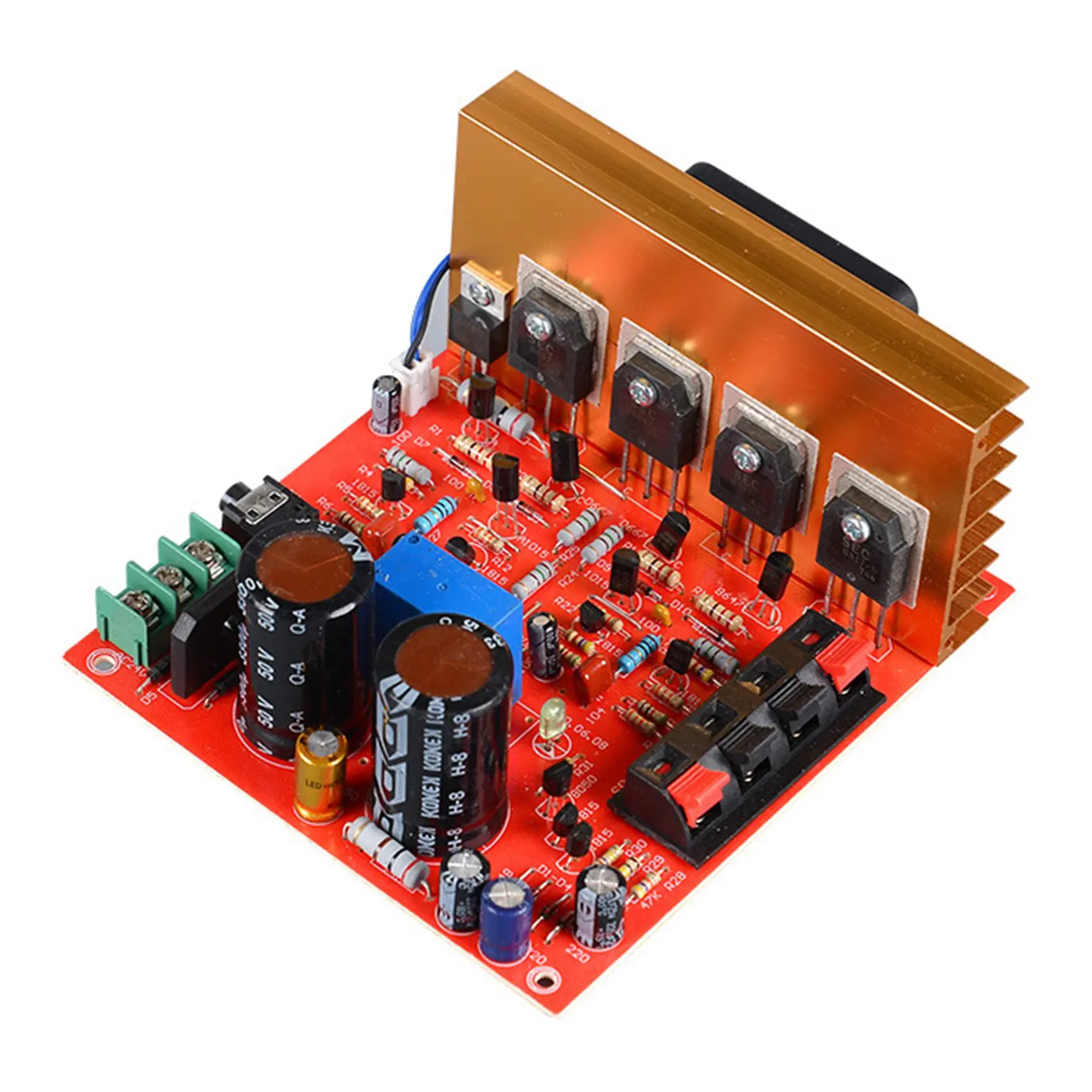 

Power Amplifier Audio Board 180W+180W 2.0 Channel FET Speaker Amplifier Sound Preamplifier Dual AC18V-26V with