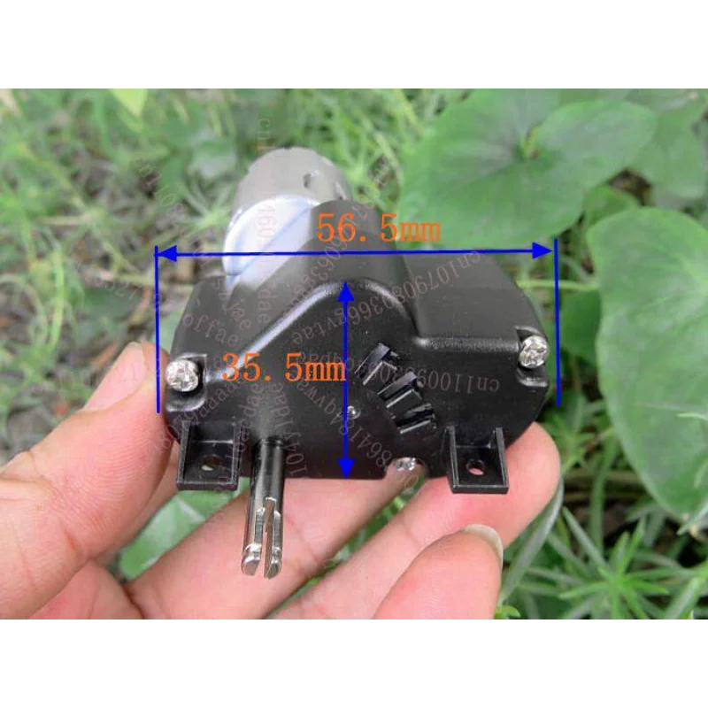 DC 280 Short Gear Motor, Trash Can, Storage Box Gear Motor, Accessories DIY 3V 28 Rpm