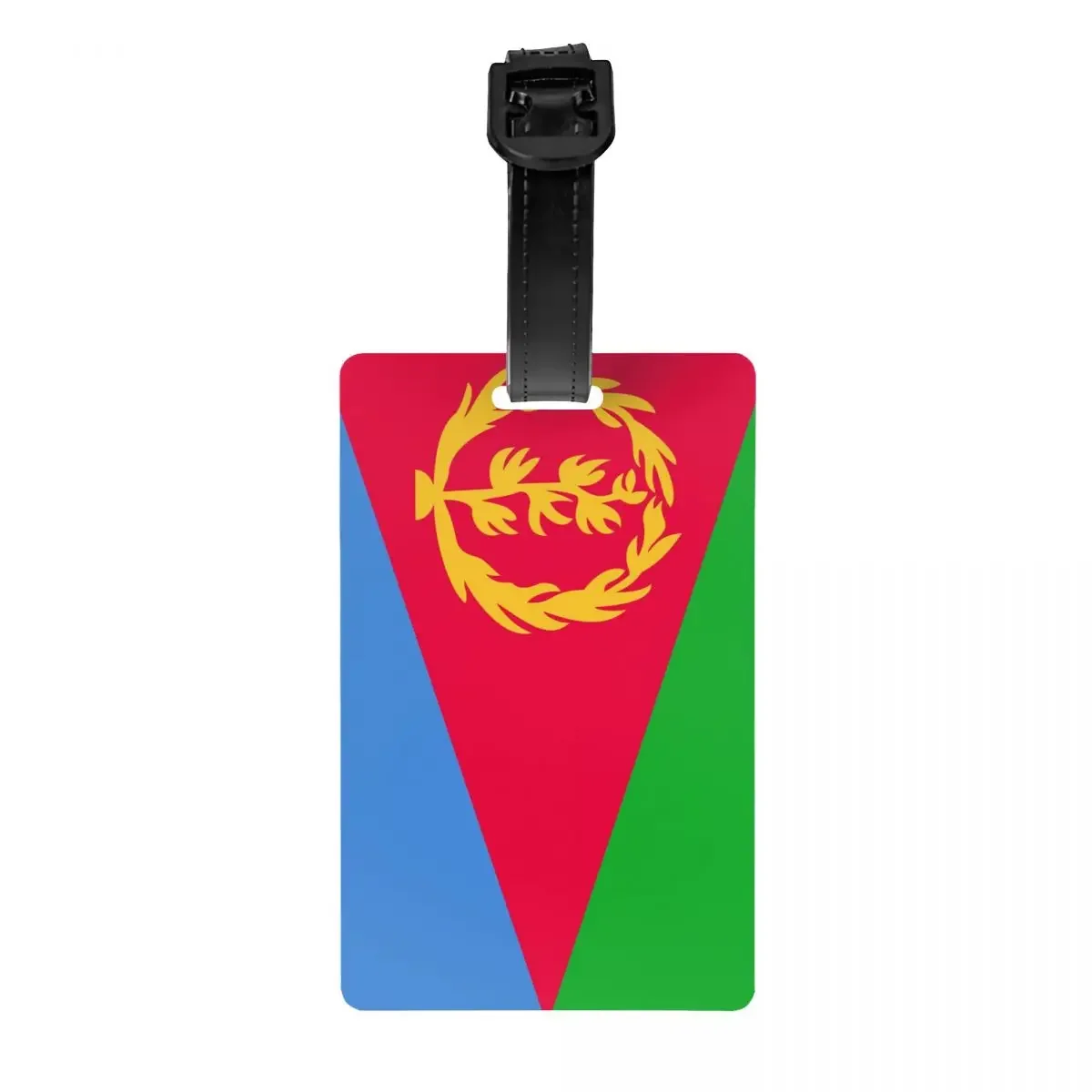 

Eritrea Flag Luggage Tags for Suitcases Cute Baggage Tags Privacy Cover Name ID Card