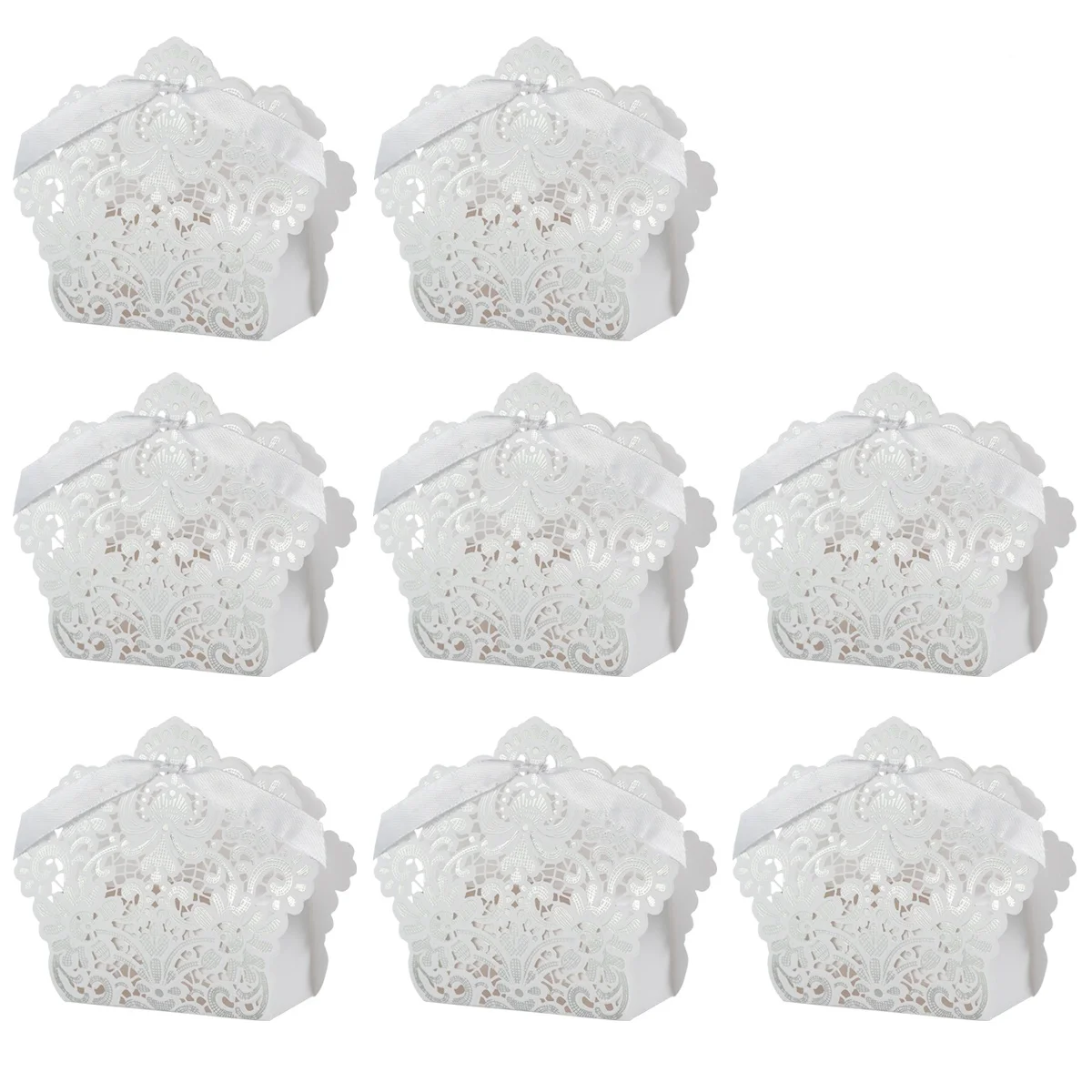 

50pcs Candy Boxes Wedding Favors Hollow Pattern Paper Gift Sweet Baby Shower Party Favor Bags Wedding Box Sweets Box