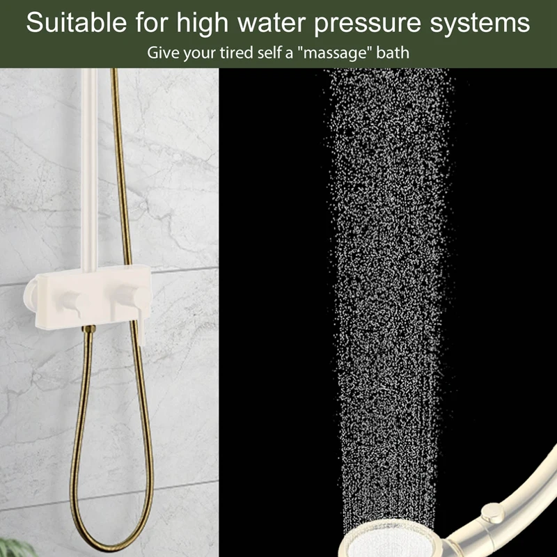 خرطوم رأس دش ذهبي بطول 1.5 متر، أنبوب مياه للحمام من الفولاذ المقاوم للصدأ مرن طويل-A07G