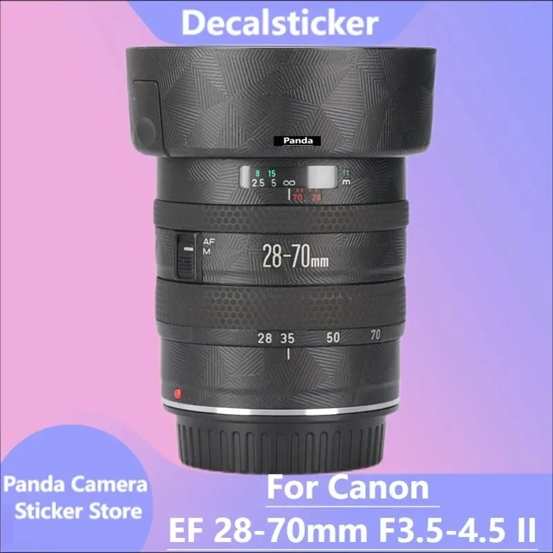 For Canon EF 28-70mm F3.5-4.5 II Decal Skin Vinyl Wrap Film Camera Lens Body Protective Sticker Protector Coat EF3.5-4.5\2870