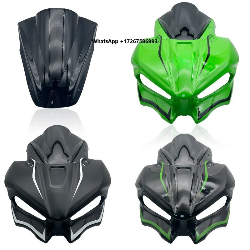 

For Ka- wa-sak1 Ninja400 18-23 Modified H2 H2R Front Motorcycle Fairing