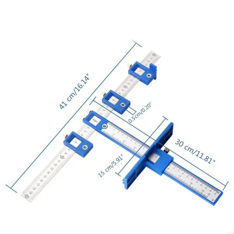 02db meuble Carpentry Locator Guide foret Guide règle