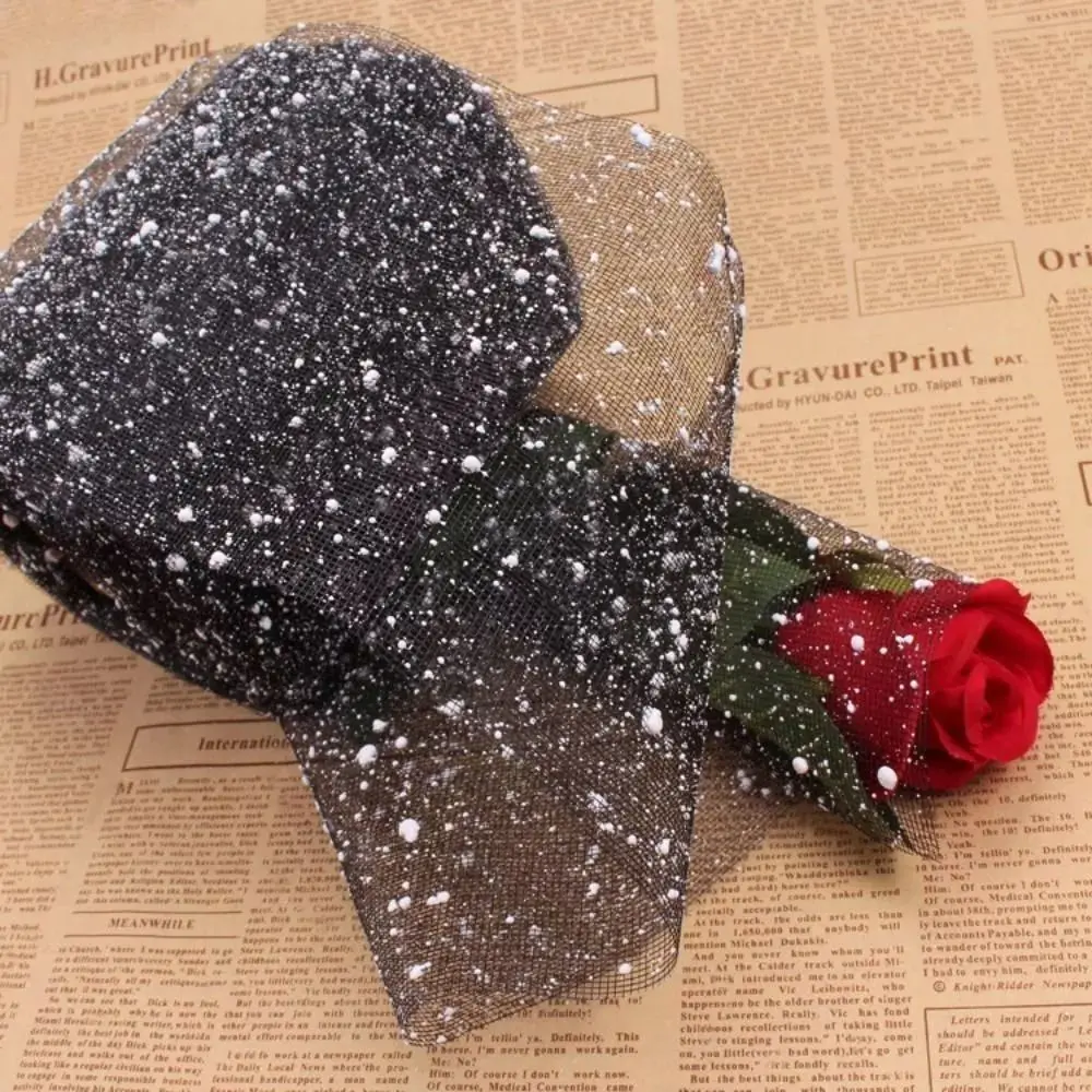 New Gauze Yarn Wrapping Paper DIY Practical Snowflake Packing Paper Yarn Net Handmade Flower Paper