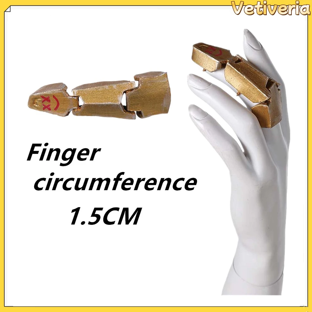 Game LOL Jinx Finger Covers Cosplay Props For Women Roleplay Costume Halloween Party Female Woman Accessories