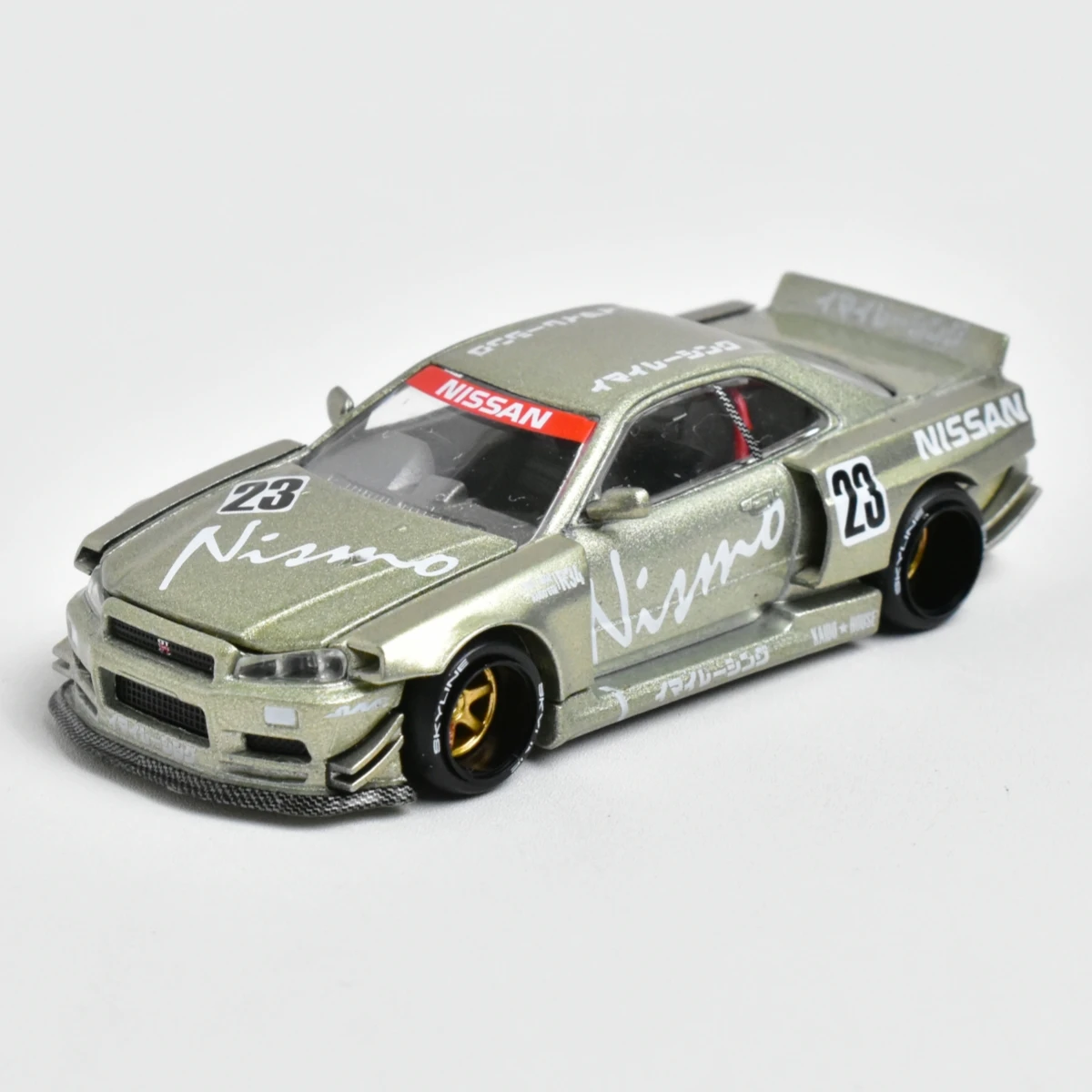 

Kaido House+MINIGT 103 1:64 GTR R34 V4 Diecast Model Car