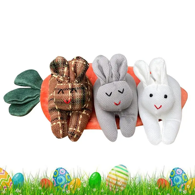 

Carrot Bunny Plush Toy Funny Cartoon Bunny Animal Plush 18Cm/7.06Inch Cartoon Bunny Animal Plush Soft And Cuddly Plushie Doll