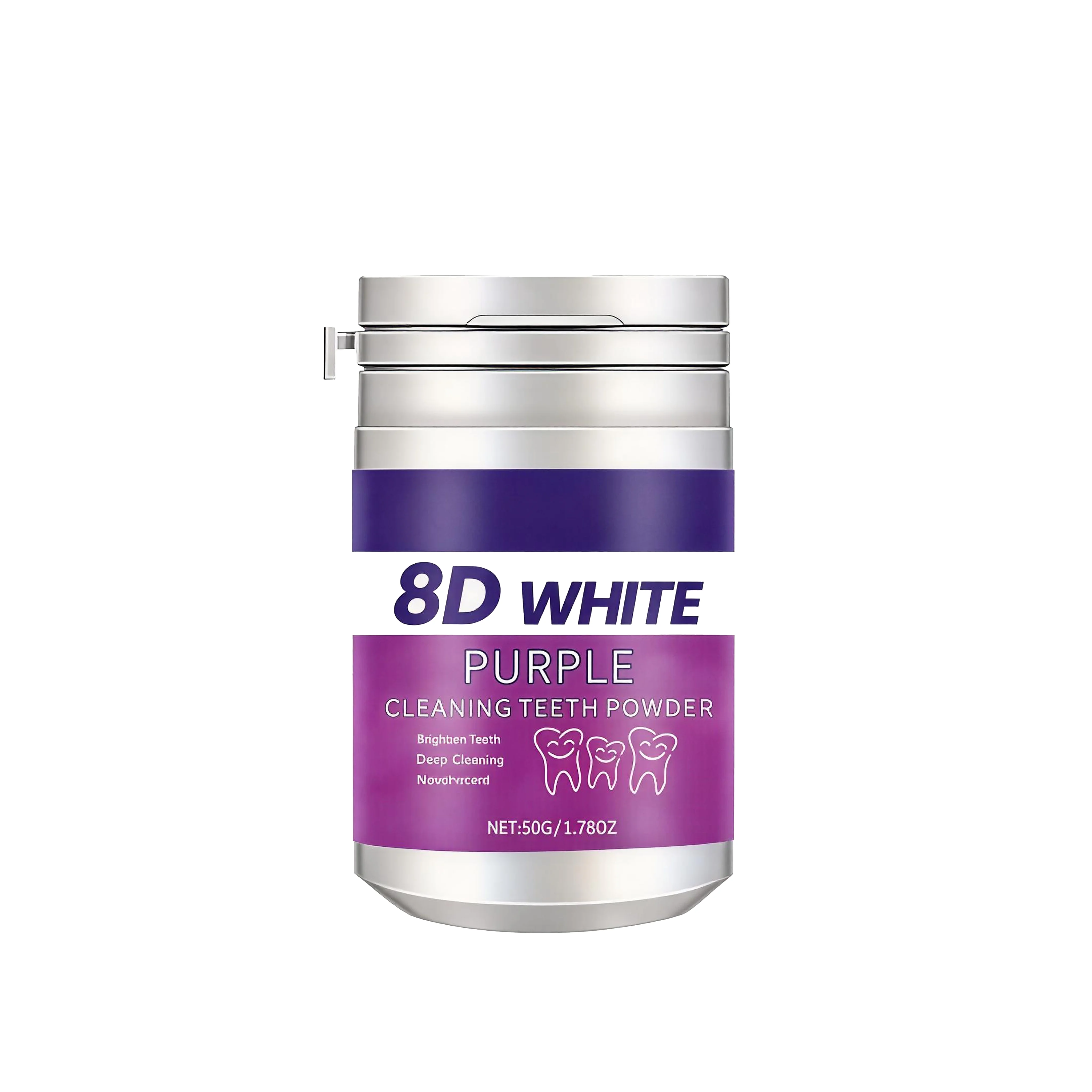 Teeth Whitening Purple Powder for Oral Care