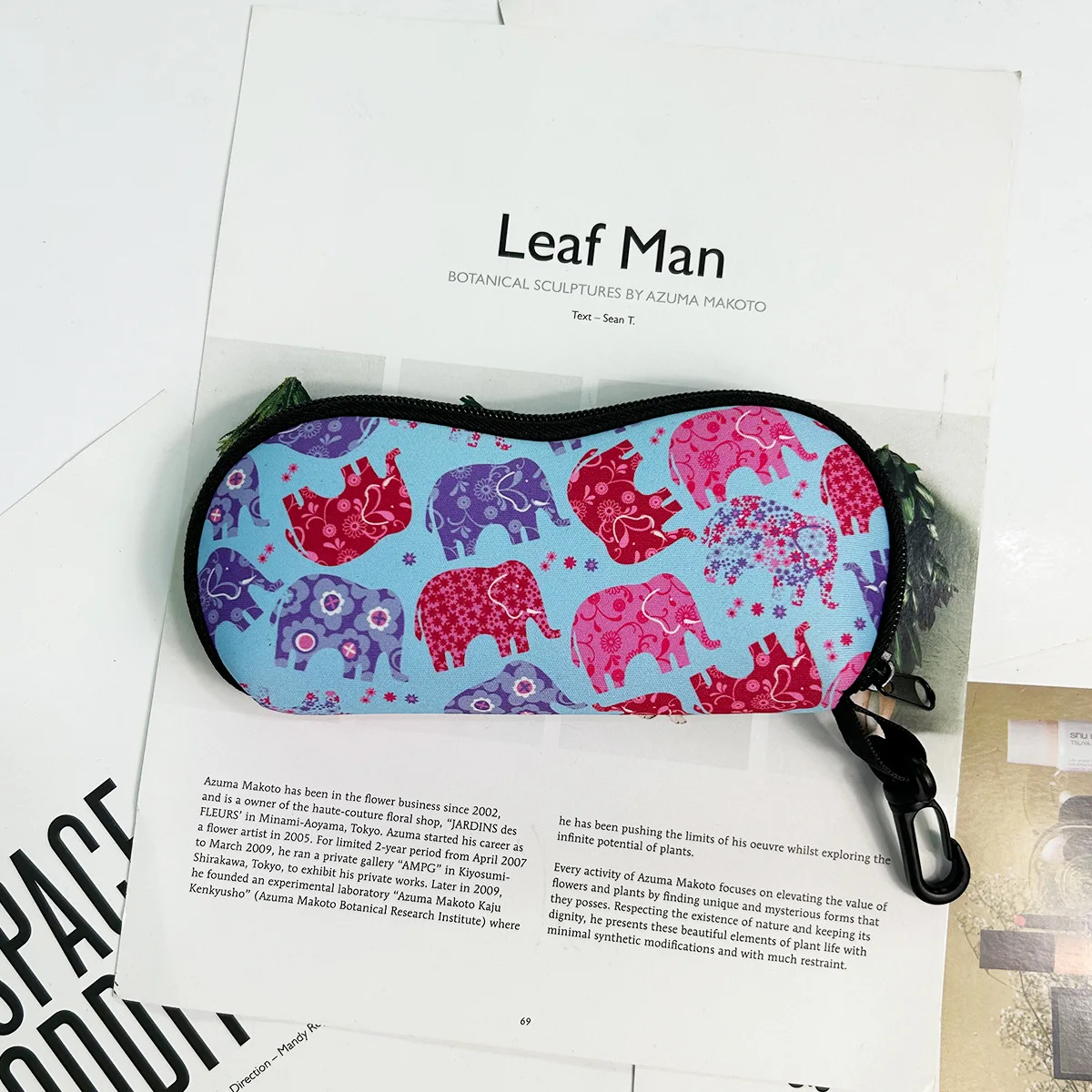 Eyewear Cases Cover Cute Sunglasses Case Soft Neoprene Zipper Glasses Bag Light Portable Eyeglass Holder Case Safety Pouch Box