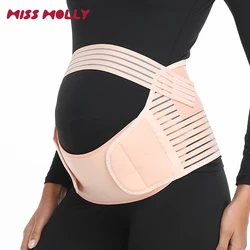 3 In 1 Pregnancy Support Belt for Back Pelvic Hip Pain Maternity Band Belly Support for Pregnancy Back Support Band for Abdomen