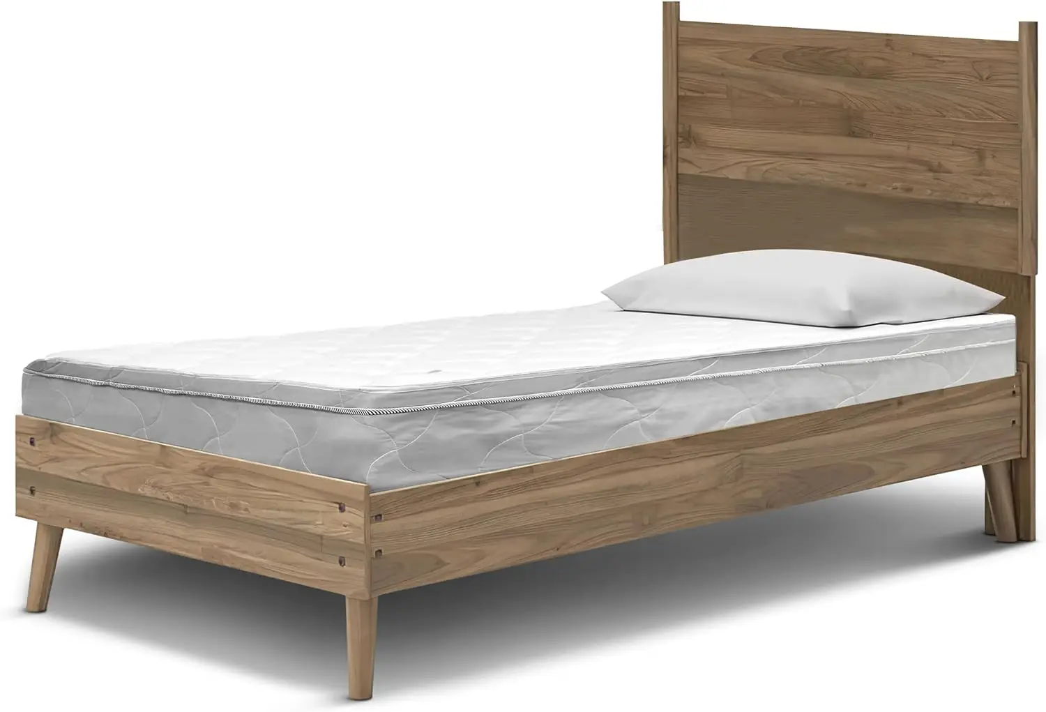 

Twin XL Mattress 6 Inch Cool Comfort Foam Spring Hybrid Mattress with Breathable Organic Cotton Cover Quilted Soft Tight Top Rol