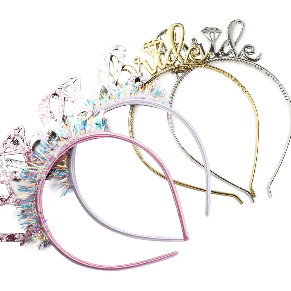 Decoration Letter Party Photo Props Wedding Decorate Korean Style Headband Bride Crown Single Party Headband Bride Hair Band