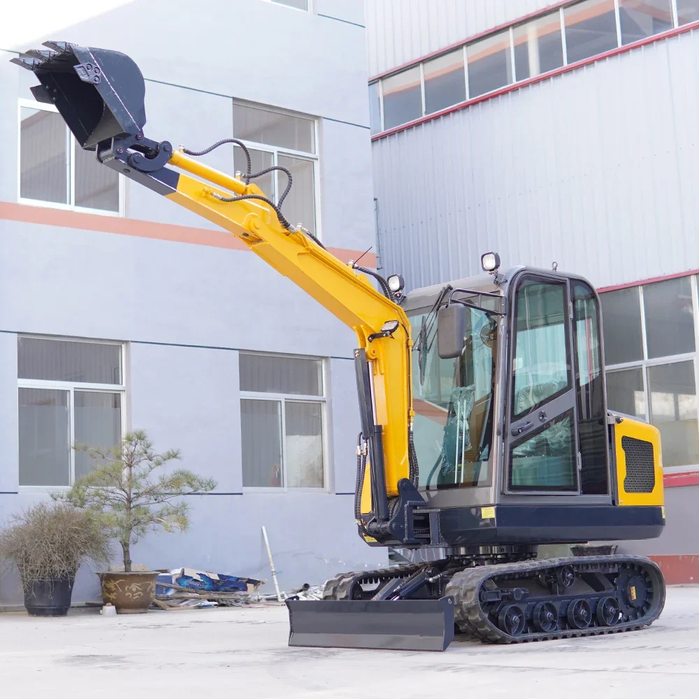 0.8Ton 미니 굴삭기 1 톤 2 톤 Kubota 엔진 파는 굴삭기 미니 Pelle 중국 소형 굴삭기