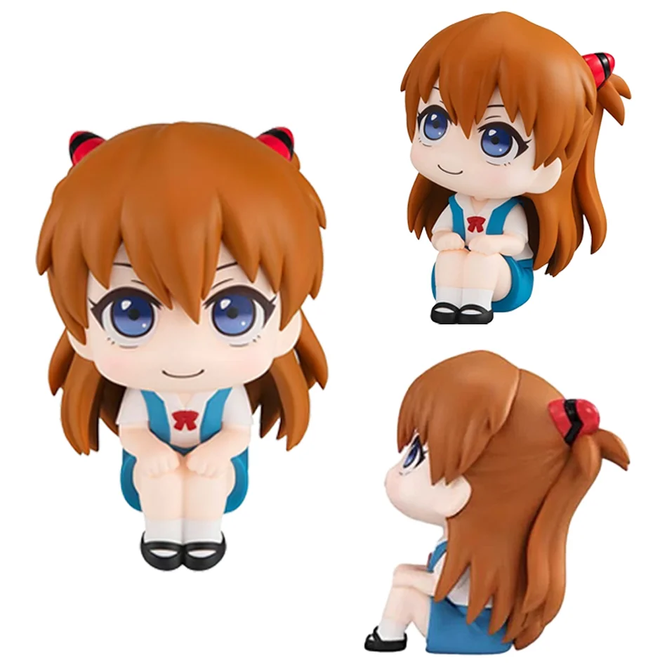 جديد جينيسيس إيفانجيليون الشكل إيفا أيانامي ري أسوكا نموذج ثنائي الأبعاد الهيكل سطح المكتب هدية مزخرفة دمية لعبة #6