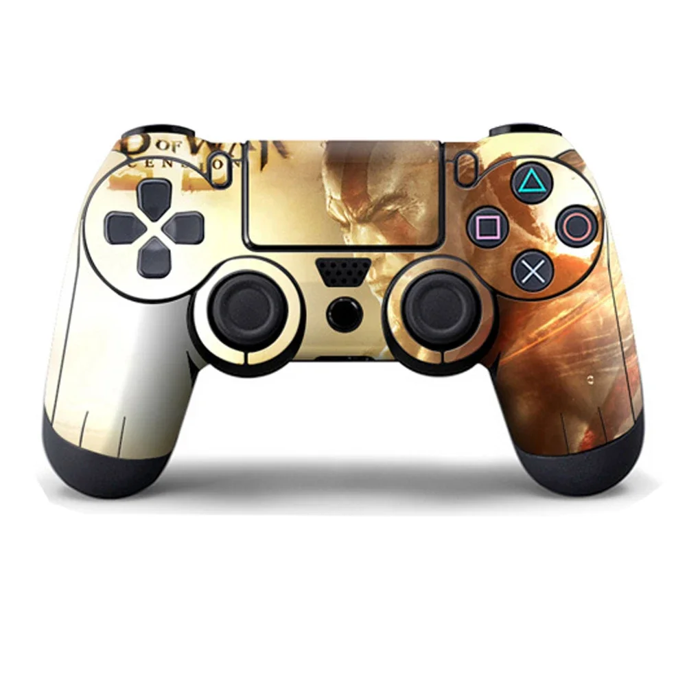 ملصقات جلدية للألعاب مضادة للانزلاق لجهاز تحكم PS4 ، شارات ، جلد ، منقوش ، 2 من من من من من نوع 2 ، 2