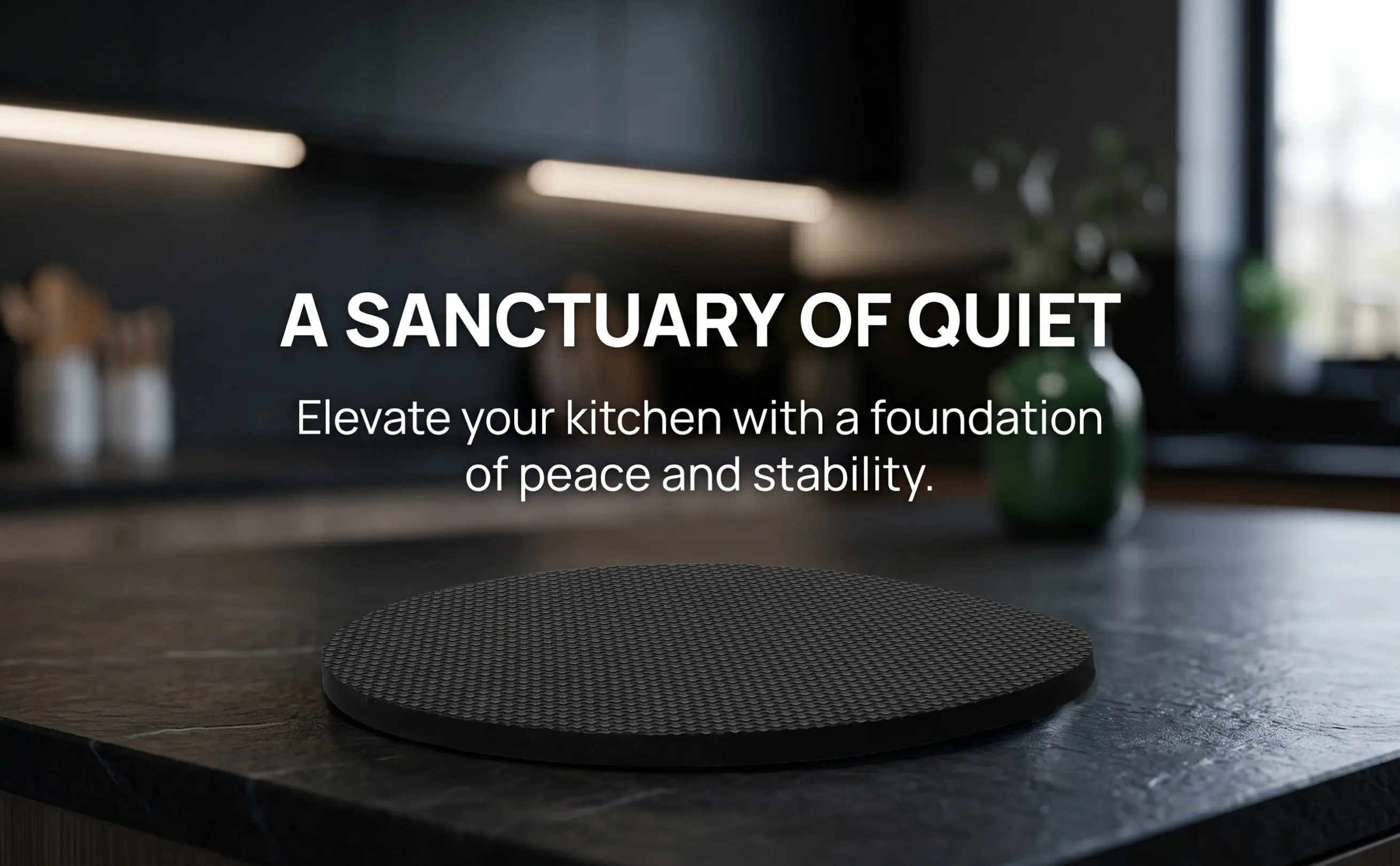 Blender Shock Absorbing Mat 10 Inch Anti Vibration Noise Reducing Soundproof Non Slip Dampening Pad for Kitchen