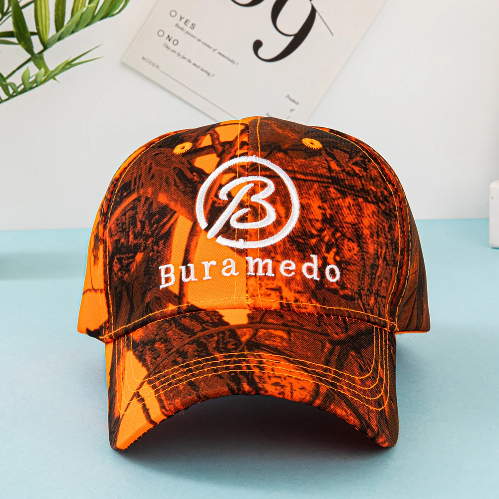 Ladies' Cool Camouflage Personalized Embroidered Baseball Caps Are Fashionable, Casual and Versatile with Sun Protection. Men's