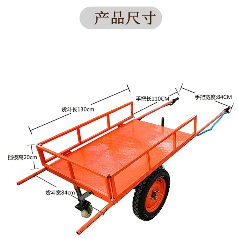 Customized Portable Trolley Electric Fire Power Flat Car Mountain Rescue Vehicle Material Transfer Truck